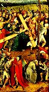 Hieronymus Bosch vagen till golgata France oil painting artist
